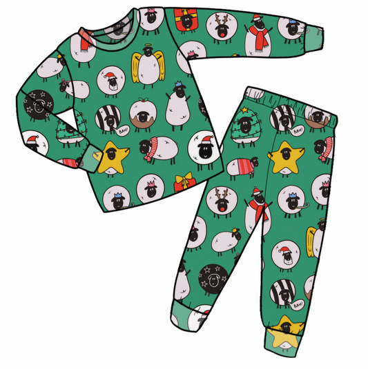 Full length CHRISTMAS PYJAMAS 10-12 YEARS