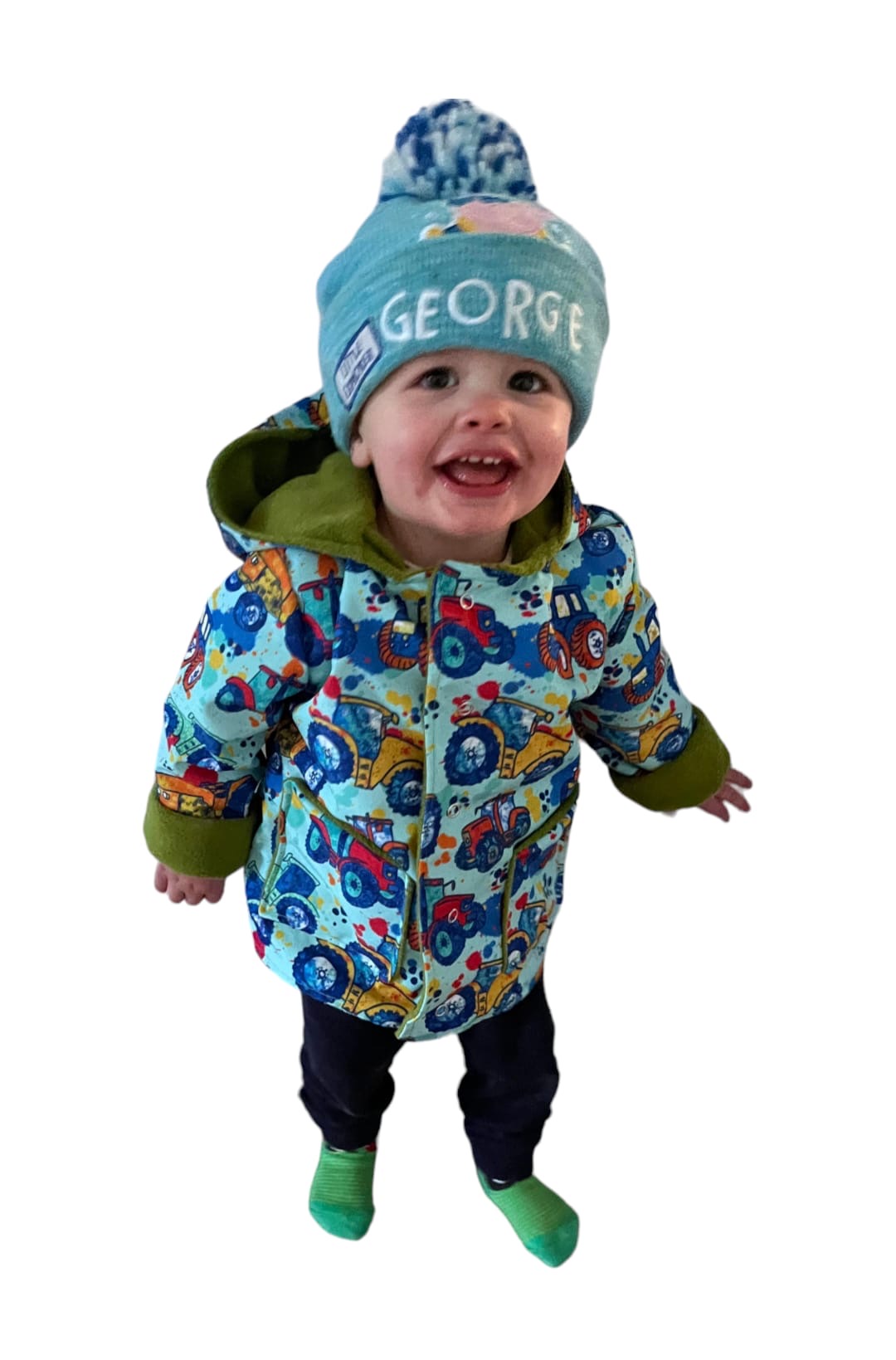 Fleece Lined Raincoats- Ages 2-4 Years