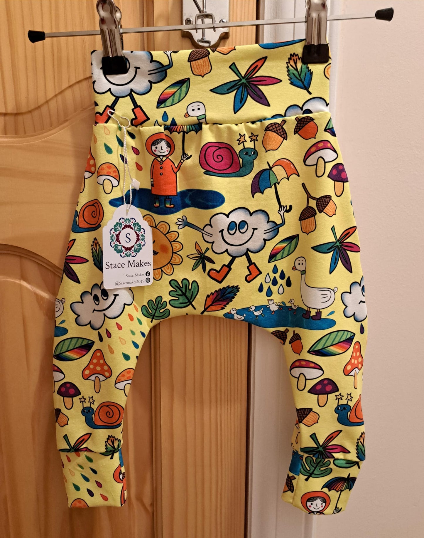 Harem leggings- 6-12 Months