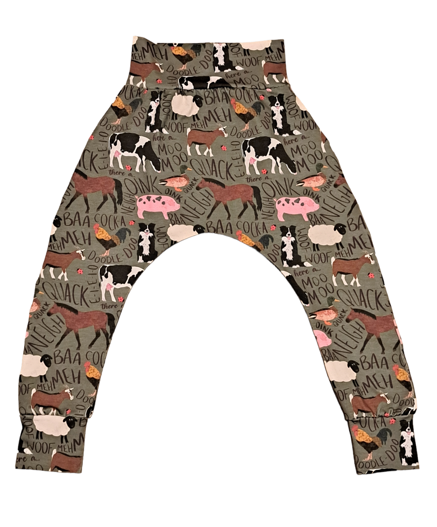 Harem Leggings- Ages 0-6 Months