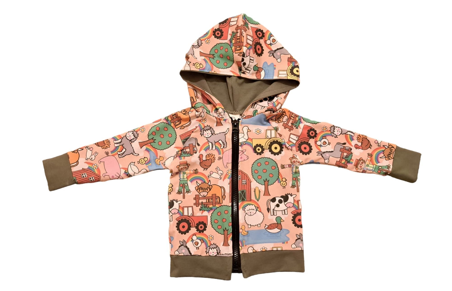 Zip Up Hoodies- Ages 6-8 Years