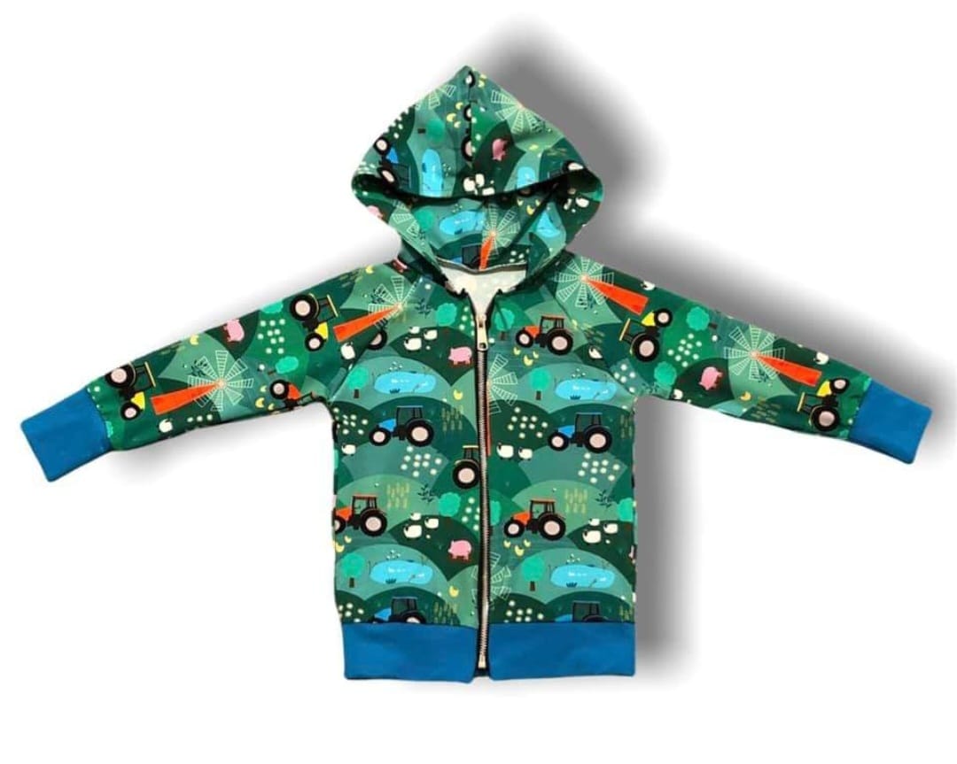 Zip Up Hoodies- Ages 8-10 Years