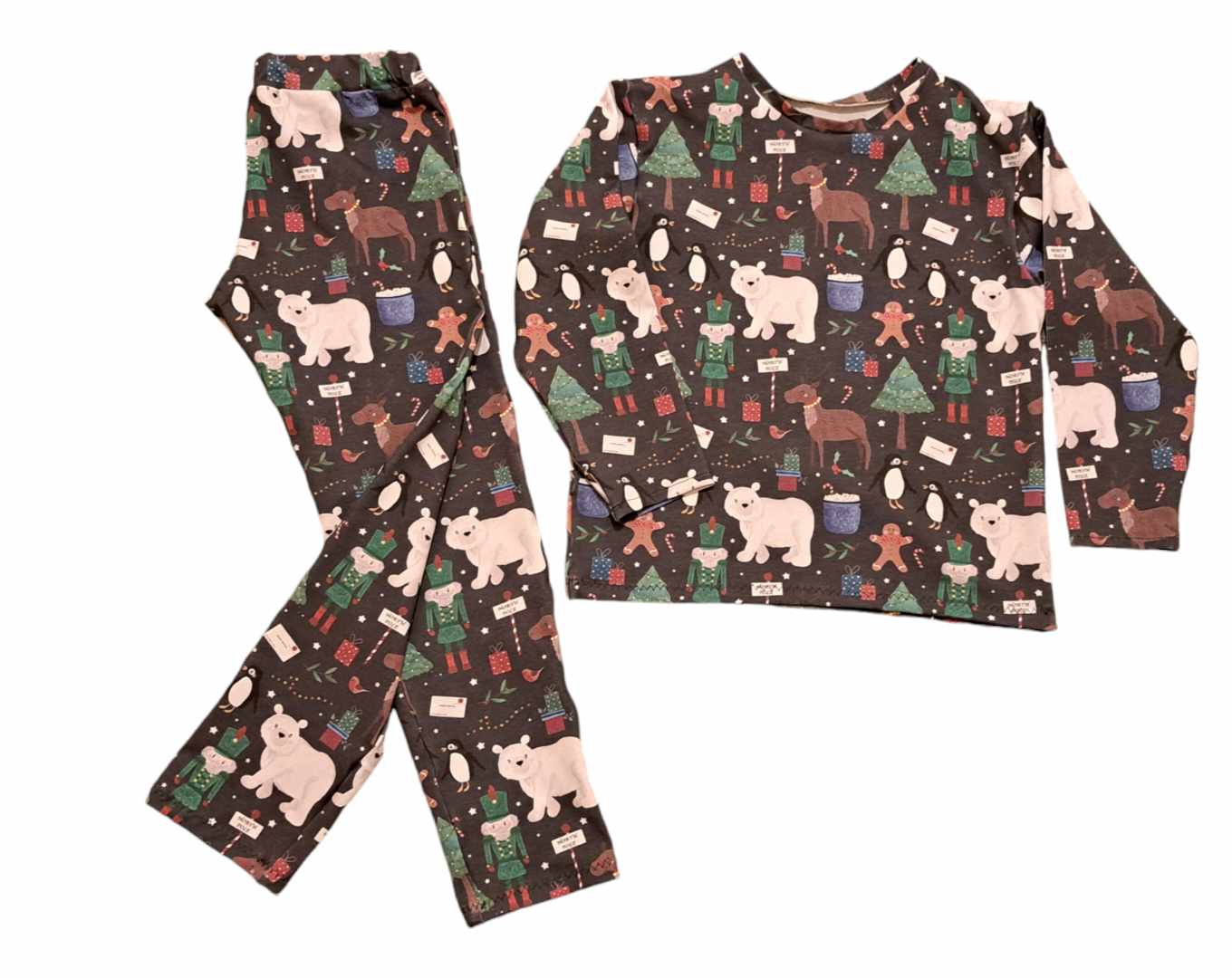 Full length CHRISTMAS PYJAMAS 10-12 YEARS
